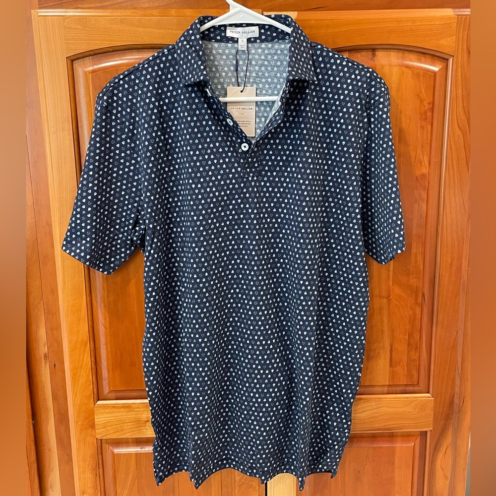 Brand New Peter Millar polo. Mens Small